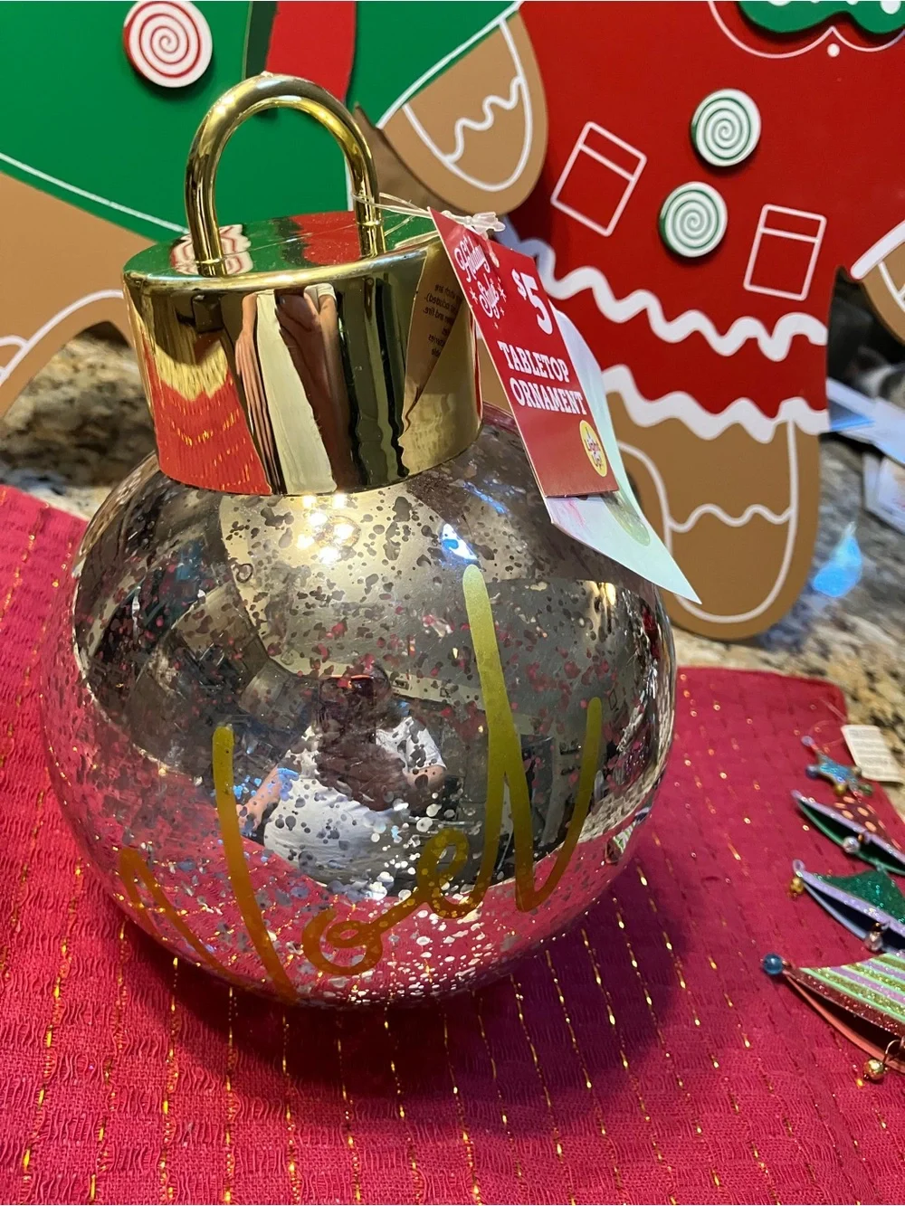 Christmas decor lot. Some new with tags!